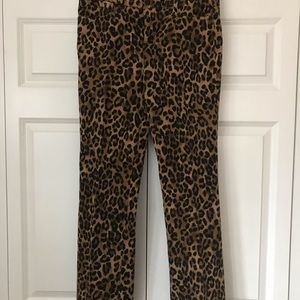 Women’s Jones New York Cheetah print jeans size 10